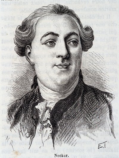 Portrait de Necker - dans « L