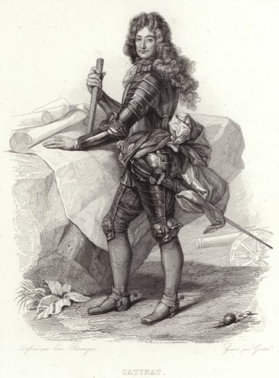 Portrait de Nicolas Catinat - French School