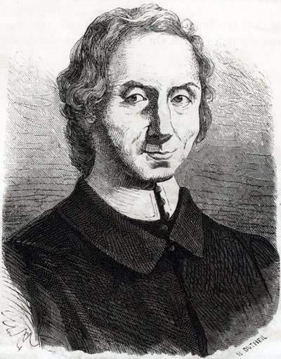 Portrait de Nicolas Malebranche (1638 - 1715) - French School