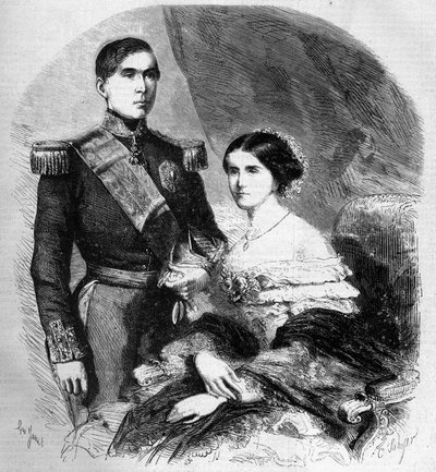 Portrait de Pierre V (Dom Pedro V) - French School
