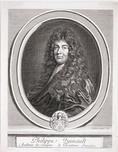 Portrait de Philippe Quinault (1635-88) - French School
