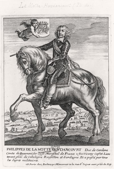 Portrait de Philippe de La Mothe Houdancourt (1605-57) - French School