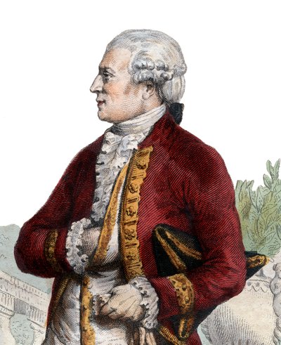 Portrait de Pierre Augustin Caron de Beaumarchais (1732-1799) - French School