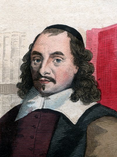 Portrait de Pierre Corneille (1606-1684), dramaturge français - French School