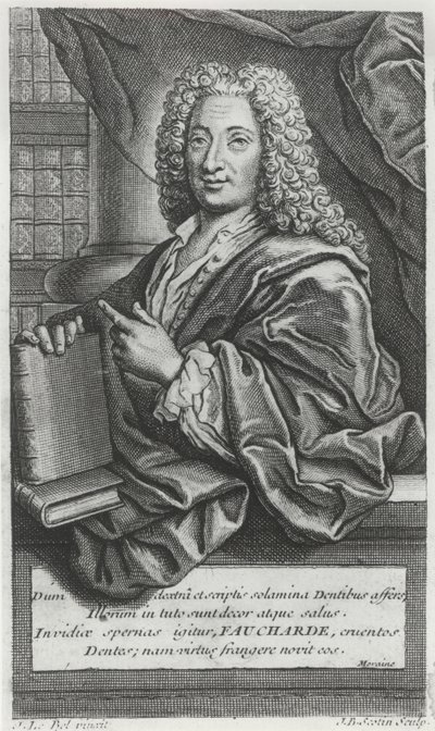Portrait de Pierre Fauchard (1678-1763) - French School