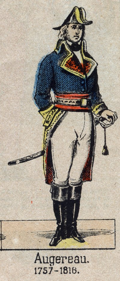Portrait de Pierre François Charles Augereau, duc de Castiglione (maréchal Augereau) maréchal de France - French School