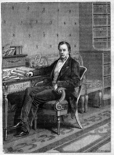 Portrait de Pierre Paul Royer-Collard - French School