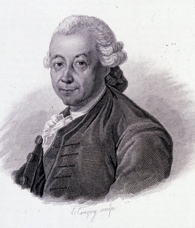Portrait de Pierre Poivre (1719-1786), explorateur français - dans « Portraits d