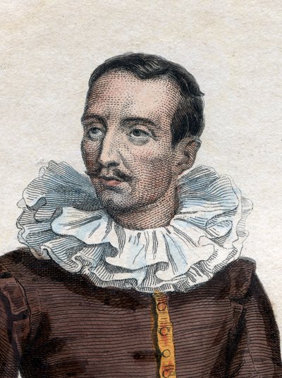 Portrait de Pierre de Bourdeille, seigneur de Brantome (1535-1614) - French School