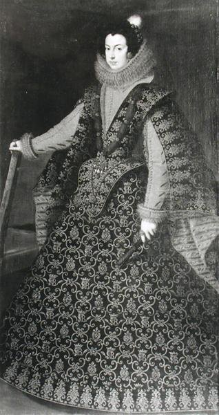 Portrait de la princesse Élisabeth de France (1602-44) 1621 - French School