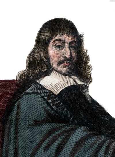 Portrait de René Descartes - French School