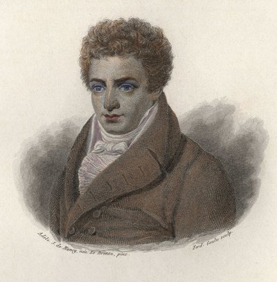 Portrait de Robert Fulton (1765-1815), ingénieur américain. Dans "Portraits d