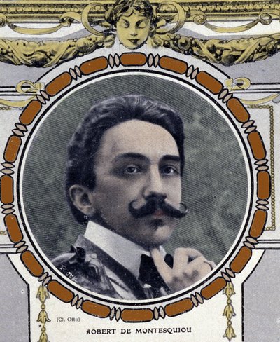 Portrait de Robert de Montesquiou (1855-1921), écrivain français - French School