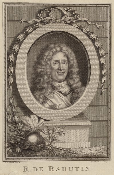Portrait de Roger de Rabutin, Comte de Bussy - French School