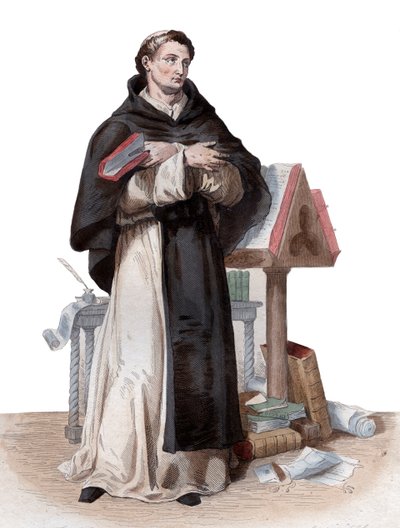 Portrait de Saint Bernard de Clairvaux - French School