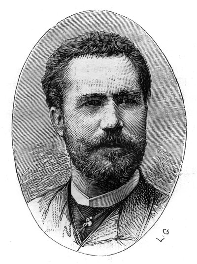 Portrait de Sebastián Julián Gayarre Garjón (1844-1890), ténor espagnol. Gravure dans "Le Monde Illustré", 20 mars - French School
