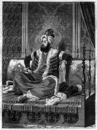 Portrait de Selim III (1761-1808), empereur ottoman. Selim III fut sultan de 1789 à 1807 - dans « Histoire de l