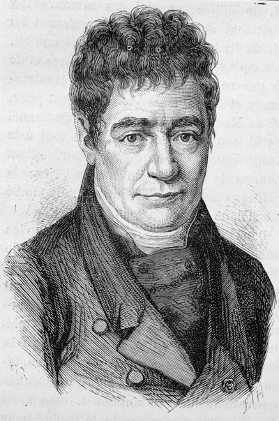Portrait de Silvestre de Sacy - dans « L