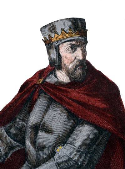 Portrait de Simon IV de Montfort, 5e comte de Leicester - French School