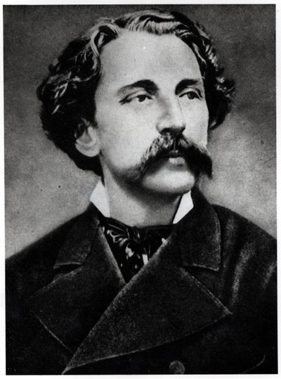 Portrait de Stéphane Mallarmé (1842-98), vers 1873 - French School