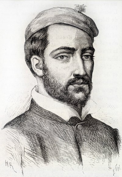 Portrait de Théodore Géricault, peintre français (1791 - 1824) - dans « L