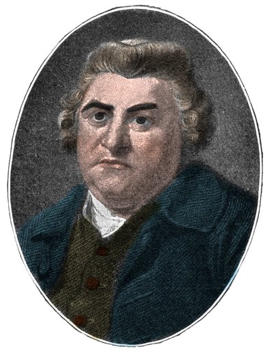Portrait de Thomas Warton (1728-1790) historien littéraire anglais, critique et poète. 19ème siècle. - French School