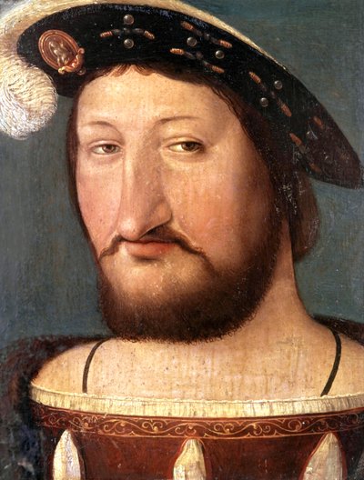 Portrait du roi François Ier - French School
