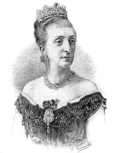 Portrait de la Comtesse de Paris, Marie-Isabelle d