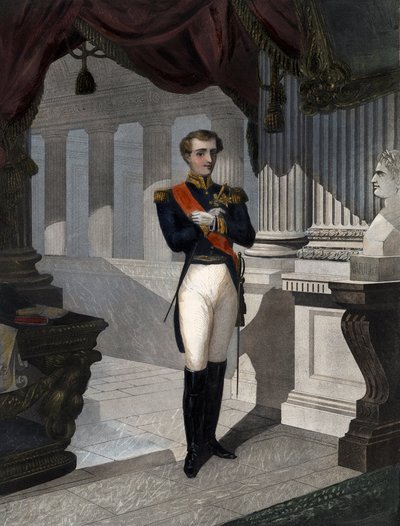 Portrait du Roi de Rome Napoléon II, Duc de Reichstadt (1811-1832) fils de l