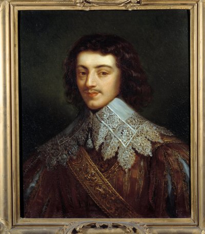 Portrait du Marquis de Cinq Mars (Henri Coiffier de Ruze) - French School
