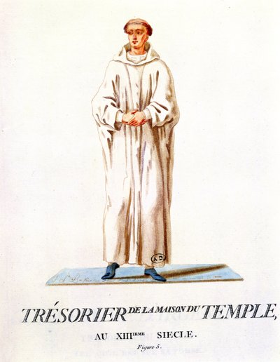 Portrait du Trésorier de la Maison du Temple, 1786 - French School