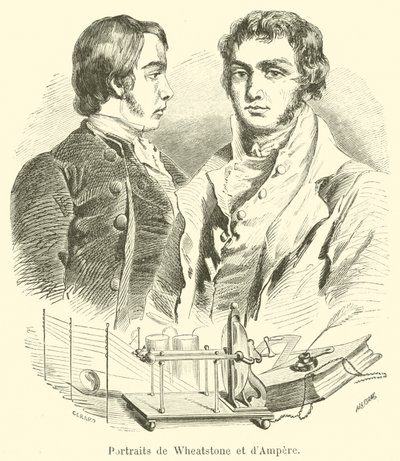 Portraits de Wheatstone et d