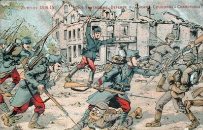 Carte postale représentant l