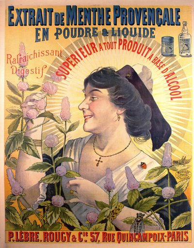 Affiche publicitaire pour l
