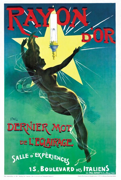 Affiche publicitaire pour l