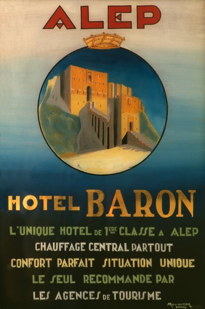 Affiche publicitaire pour l