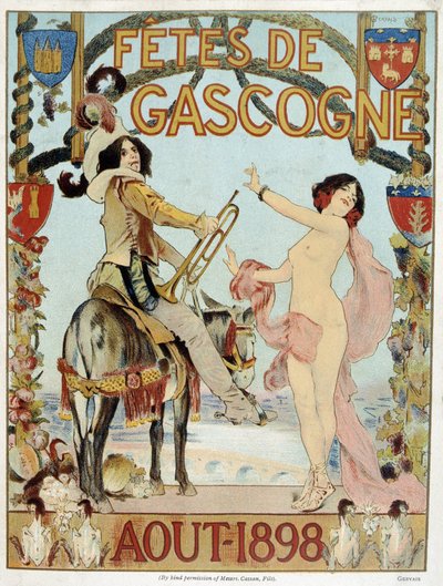 Affiche pour les fêtes de Biscaye d