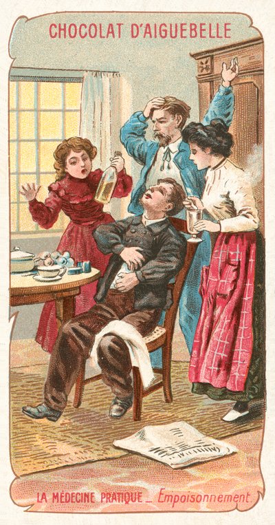 Médecine pratique - empoisonnement - French School