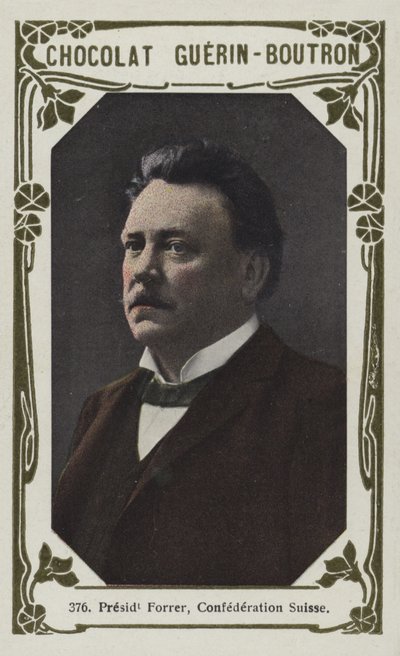 Président Forrer, Confédération Suisse - French School