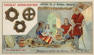Pièces primitives des Gaulois - French School