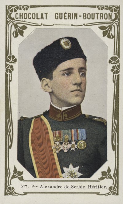 Prince Alexandre de Serbie, Héritier - French School