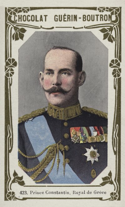Prince Constantin, Royal de Grèce - French School