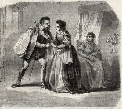 Le prince Don Carlos (1545-1568) avec Melles d
