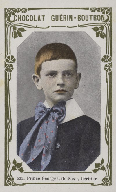 Prince Georges de Saxe, héritier - French School