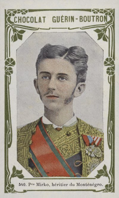 Prince Mirko, héritier du Monténégro - French School