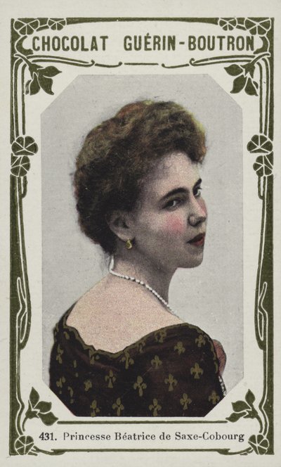 Princesse Béatrice de Saxe-Cobourg - French School