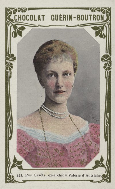 Princesse Graetz, ex-archiduchesse Valérie d