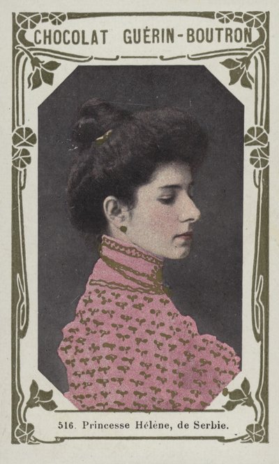 Princesse Hélène, de Serbie - French School