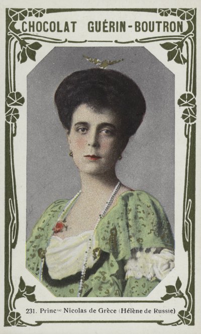 Princesse Nicolas de Grèce, Hélène de Russie - French School