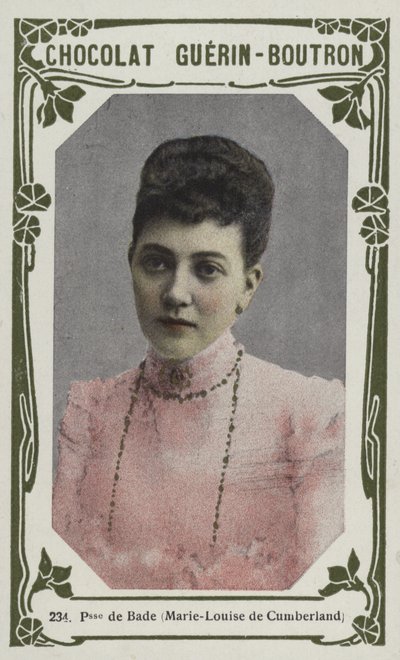 Princesse de Bade, Marie-Louise de Cumberland - French School
